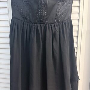 Forever 21 Black Studded Dress